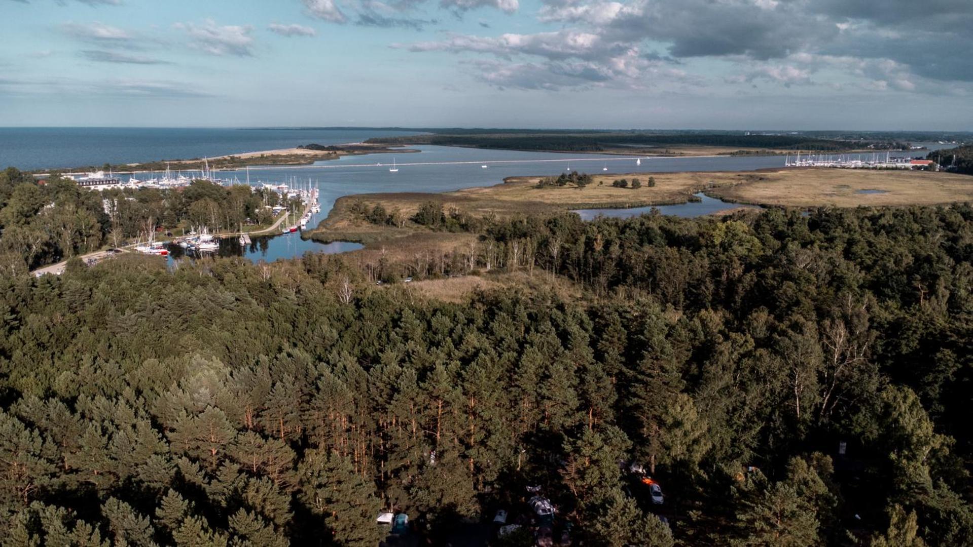 Camp Bursztynowy Las Otel Gdansk Dış mekan fotoğraf